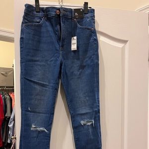 Express Skinny High Rise Supersoft Denim